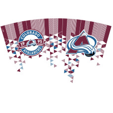 Colorado Avalanche Tervis 24oz. Shatter Classic Tumbler with Straw Lid