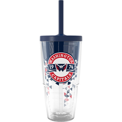 Термос Washington Capitals Tervis 24oz. Shatter Classic with Straw Lid