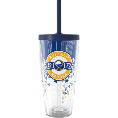 Термос Buffalo Sabres Tervis 24oz. Shatter Classic with Straw Lid