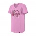 Подростковая Girls Los Angeles Kings New Era Pink Flip Sequin V-Neck T-Shirt