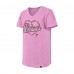 Подростковая Girls St. Louis Blues New Era Pink Flip Sequin V-Neck T-Shirt