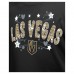 Футболка Подростковая Girls Vegas Golden Knights New Era Black Flip Sequin