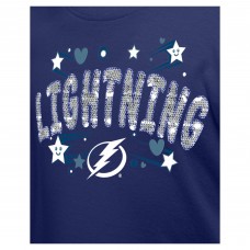 Футболка Подростковая Girls Tampa Bay Lightning New Era Blue Flip Sequin Футболка Подростковая Girls Tampa Bay Lightning New Era Blue Flip Sequin