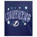 Футболка Подростковая Girls Tampa Bay Lightning New Era Blue Flip Sequin