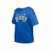 Подростковая Girls St. Louis Blues New Era Blue Flip Sequin T-Shirt