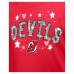 Футболка Подростковая Girls New Jersey Devils New Era Red Flip Sequin