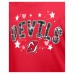 Футболка Подростковая Girls New Jersey Devils New Era Red Flip Sequin