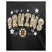 Футболка Girls Youth Boston Bruins New Era Black Flip Sequin