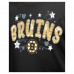 Футболка Girls Youth Boston Bruins New Era Black Flip Sequin