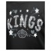 Подростковая Girls Los Angeles Kings New Era Black Flip Sequin T-Shirt