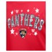 Футболка Girls Youth Florida Panthers New Era Red Flip Sequin