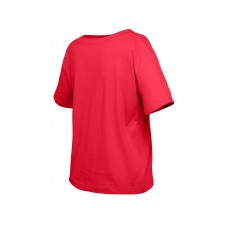 Подростковая Girls Detroit Red Wings New Era Red Flip Sequin T-Shirt