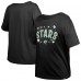 Подростковая Girls Dallas Stars New Era Black Flip Sequin T-Shirt