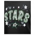 Подростковая Girls Dallas Stars New Era Black Flip Sequin T-Shirt