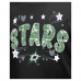 Подростковая Girls Dallas Stars New Era Black Flip Sequin T-Shirt