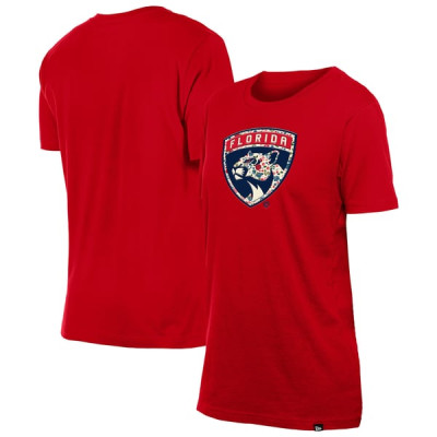 Женская футболка Florida Panthers New Era Red Glam Game Floral