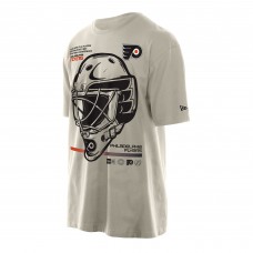Футболка Philadelphia Flyers New Era Tan Goalie Mask Футболка Philadelphia Flyers New Era Tan Goalie Mask