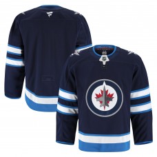Winnipeg Jets Fanatics Home Authentic Pro - Navy
