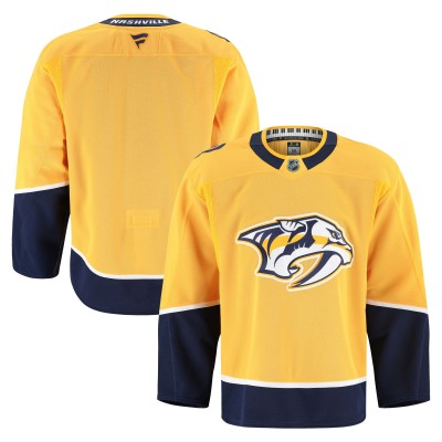 Игровая джерси Nashville Predators Fanatics Home Authentic Pro - Yellow