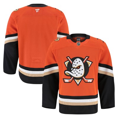 Игровая джерси Anaheim Ducks Fanatics Orange Home Authentic Pro