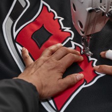 Carolina Hurricanes Fanatics Black Home Authentic Pro Jersey