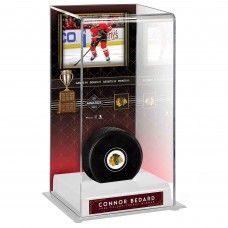 Connor Bedard Chicago Blackhawks Fanatics Authentic 2024 Calder Memorial Trophy Winner Deluxe Tall Hockey Display Case