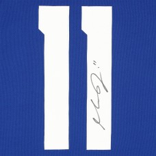 Игровая джерси Max Domi Toronto Maple Leafs Autographed Fanatics Authentic Blue adidas Authentic