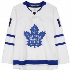 Игровая джерси Max Domi Toronto Maple Leafs Autographed Fanatics Authentic White adidas Authentic