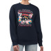 Женская свитшот Florida Panthers G-III 4Her by Carl Banks Navy Flower Logo Pullover