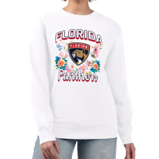 Женская свитшот Florida Panthers G-III 4Her by Carl Banks White Flower Logo Pullover Женская свитшот Florida Panthers G-III 4Her by Carl Banks White Flower Logo Pullover