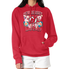 Женская толстовка New Jersey Devils G-III 4Her by Carl Banks Red Flower Logo Женская толстовка New Jersey Devils G-III 4Her by Carl Banks Red Flower Logo