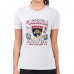Футболка Florida Panthers G-III 4Her by Carl Banks Womens Flower Logo Fitted - White