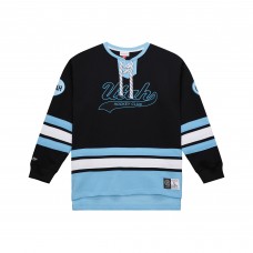 Кофта Utah Mammoth Mitchell & Ness Black Heritage Lace-Up