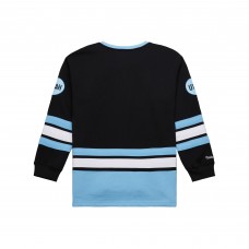 Кофта Utah Mammoth Mitchell & Ness Black Heritage Lace-Up