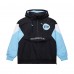 Utah Mammoth Mitchell & Ness Black Retro Anorak Half-Zip Jacket