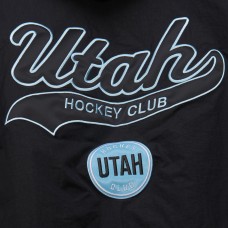 Utah Mammoth Mitchell & Ness Black Retro Anorak Half-Zip Jacket