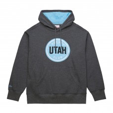 Толстовка Utah Mammoth Mitchell & Ness Anthracite Playoff