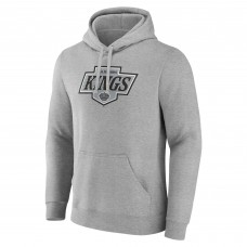 Толстовка Los Angeles Kings Fanatics New Primary Logo - Heather Gray