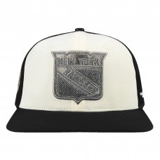 Бейсболка New York Rangers Pro Standard Cream French Terry Бейсболка New York Rangers Pro Standard Cream French Terry