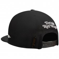 Detroit Red Wings Pro Standard Cream French Terry Snapback Hat Detroit Red Wings Pro Standard Cream French Terry Snapback Hat