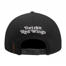 Detroit Red Wings Pro Standard Cream French Terry Snapback Hat Detroit Red Wings Pro Standard Cream French Terry Snapback Hat