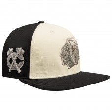 Бейсболка Chicago Blackhawks Pro Standard Cream French Terry