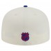 Бейсболка New York Rangers New Era White Chrome Two-Toned 59FIFTY