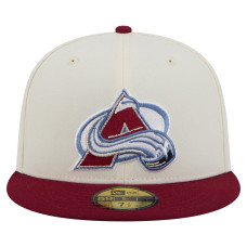 Бейсболка Colorado Avalanche New Era White Chrome Two-Toned 59FIFTY Бейсболка Colorado Avalanche New Era White Chrome Two-Toned 59FIFTY