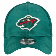 Бейсболка Minnesota Wild New Era Green Active Subtle Camo 39THIRTY