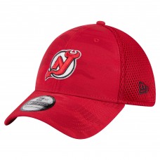 Бейсболка New Jersey Devils New Era Red Active Subtle Camo 39THIRTY