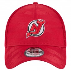 Бейсболка New Jersey Devils New Era Red Active Subtle Camo 39THIRTY