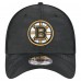 Бейсболка Boston Bruins New Era Black Active Subtle Camo 39THIRTY