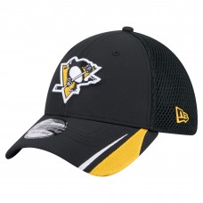Бейсболка Pittsburgh Penguins New Era Black Linear Featherweight 39THIRTY Бейсболка Pittsburgh Penguins New Era Black Linear Featherweight 39THIRTY