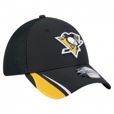 Бейсболка Pittsburgh Penguins New Era Black Linear Featherweight 39THIRTY Бейсболка Pittsburgh Penguins New Era Black Linear Featherweight 39THIRTY